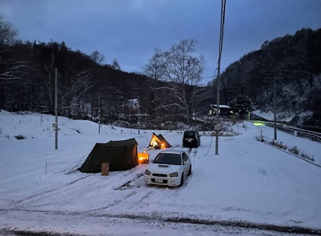 冬でもキャンプが楽しめる